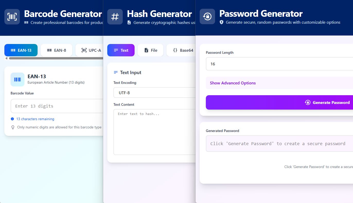 Application consistency comparison placeholder